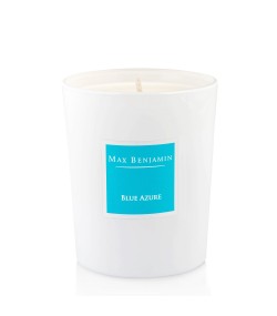 Blue Azure Luxury Natural Candle Max Benjamin