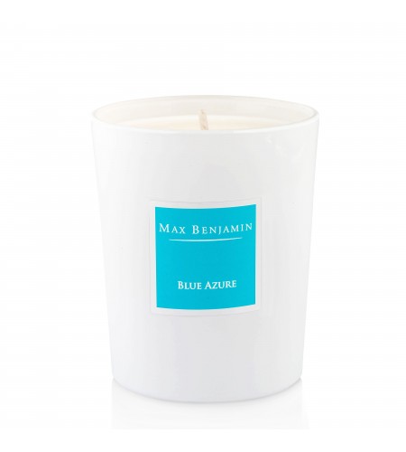 Blue Azure Luxury Natural Candle Ma ...