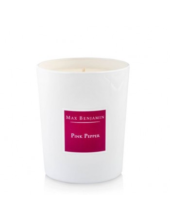 Pink Pepper Luxury Natural Candle Max Benjamin