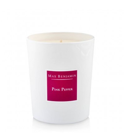 Pink Pepper Luxury Natural Candle Max Benjamin