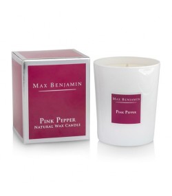 Pink Pepper Luxury Natural Candle Max Benjamin