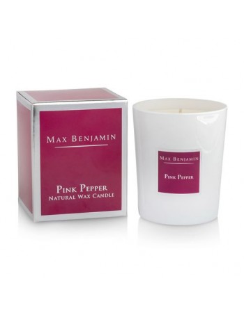 Pink Pepper Luxury Natural Candle Max Benjamin