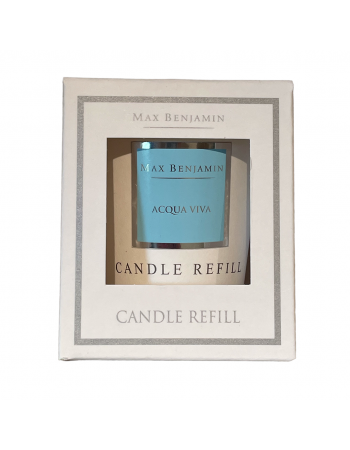 Acqua Viva Luxury Natural Candle Refill Max Benjamin