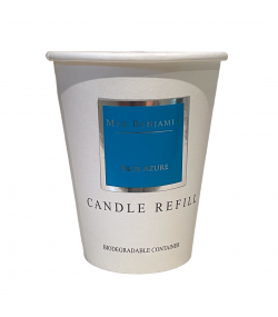 Blue Azure Luxury Natural Candle Refill Max Benjamin