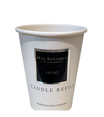 Dodici Luxury Natural Candle Refill Max Benjamin