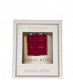 Pink Pepper Luxury Natural Candle Refill Max Benjamin