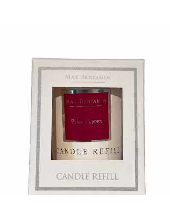 Pink Pepper Luxury Natural Candle Refill Max Benjamin