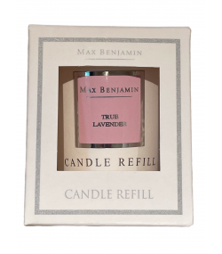 True Lavender Luxury Natural Candle Refill Max Benjamin