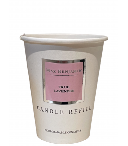 True Lavender Luxury Natural Candle Refill Max Benjamin