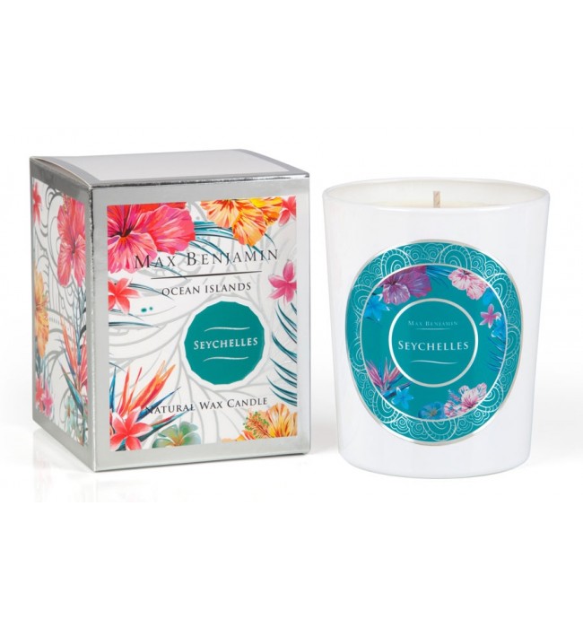 Max Benjamin Luxury Natural Candle Seychelles