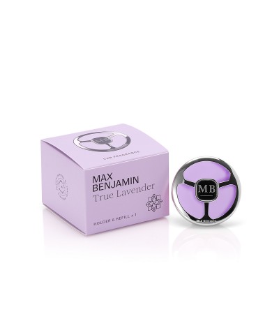 Luxury Car Fragrance True Lavender Max Benjamin