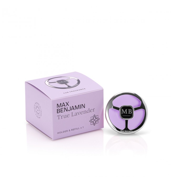 Luxury Car Fragrance True Lavender Max Benjamin