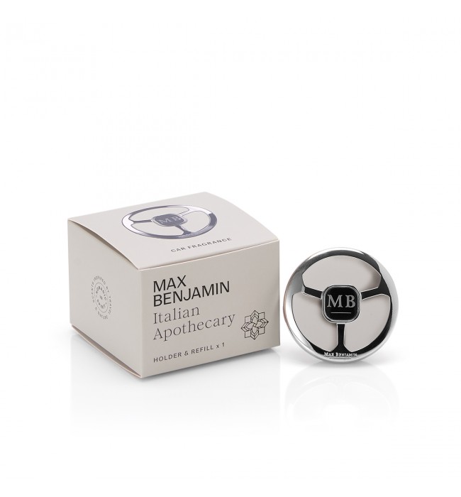 Luxury Car Fragrance Italian Apothecary Max Benjamin