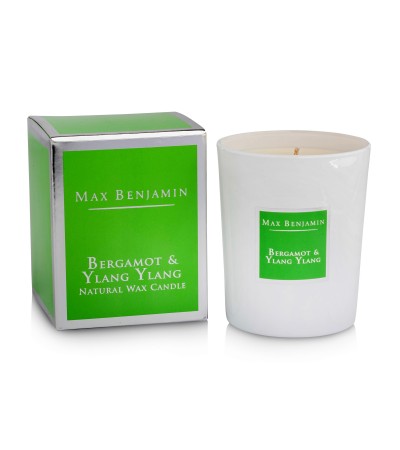 Max Benjamin Luxury Natural Candle Bergamot & Ylang Ylang