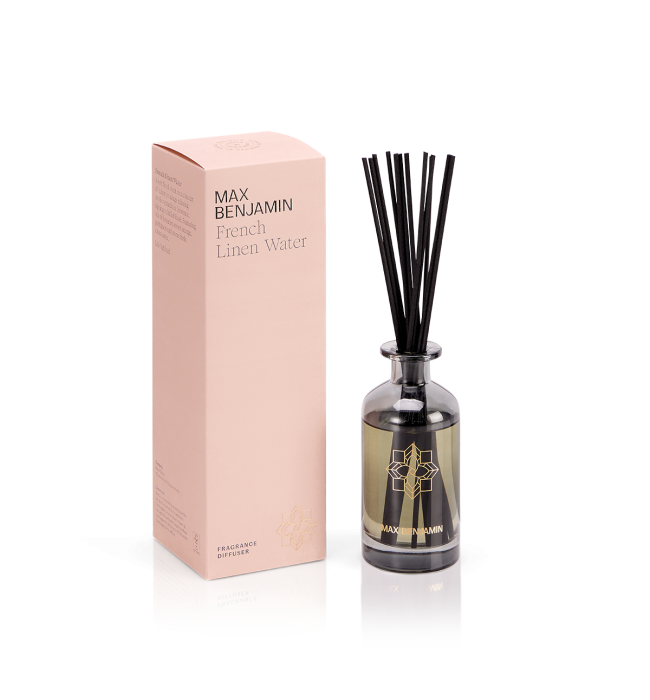 French Linen Water Luxury Diffuser Max Benjamin