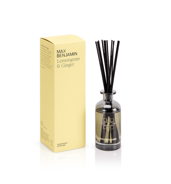 Lemongrass & Ginger Luxury Diffuser Max Benjamin