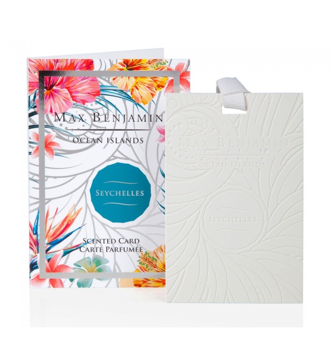 Seychelles Luxury Scented Card Max Benjamin