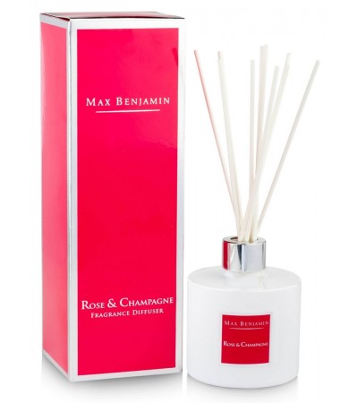 Rose and Champagne Luxury Diffuser Max Benjamin 150 ml.