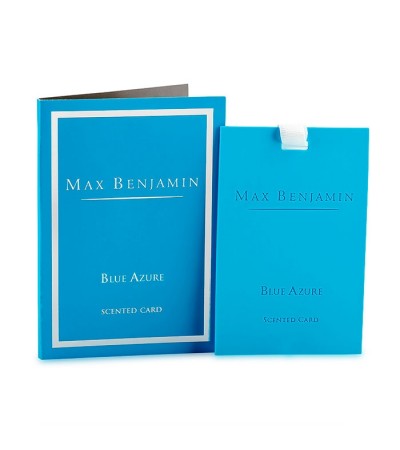 Blue Azure Luxury Scented Card Max Benjamin