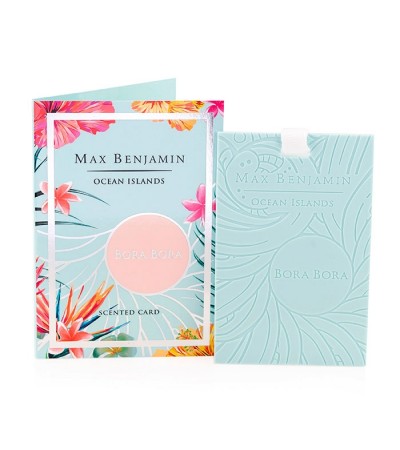 Bora Bora Luxury Scented Card Max Benjamin