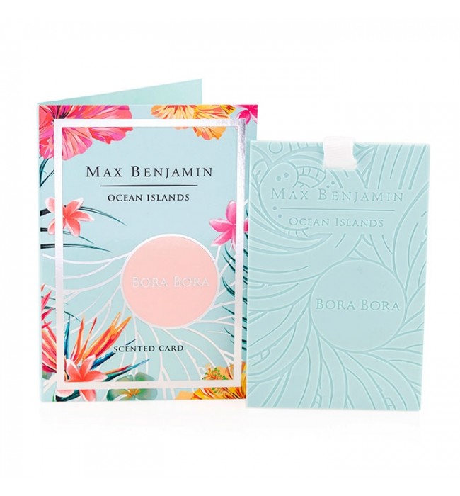 Bora Bora Luxury Scented Card Max Benjamin