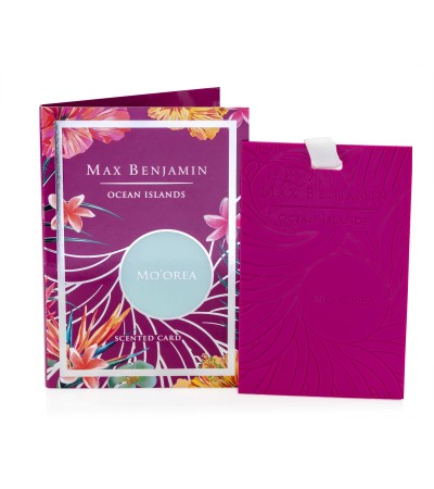 Mo'orea Luxury Scented Card Max Benjamin