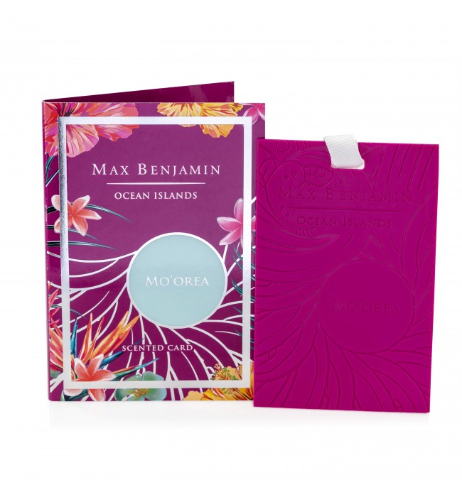 Mo'orea Luxury Scented Card Max Benjamin