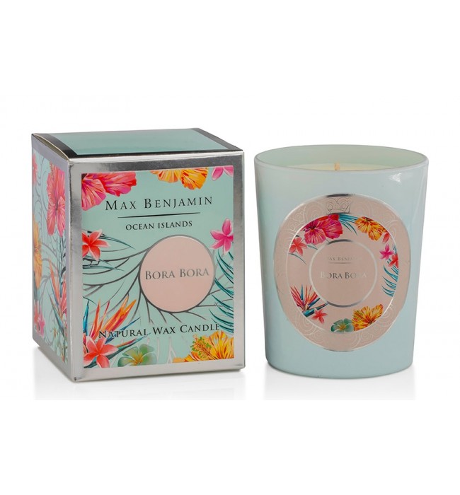 Max Benjamin Luxury Natural Candle Bora Bora