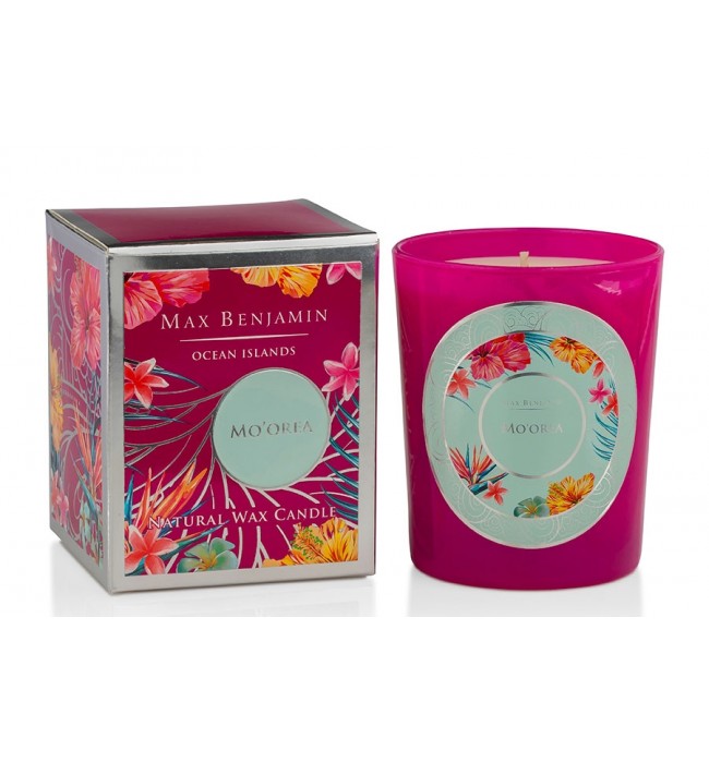 Max Benjamin Luxury Natural Candle Mo'orea