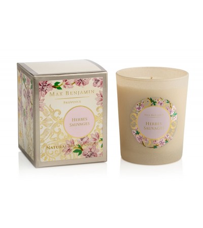 Max Benjamin Luxury Natural Candle Herbes Sauvages