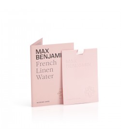 French Linen Water Luxury Scented Card Max Benjamin