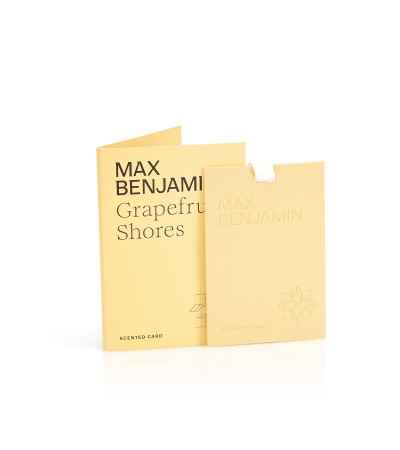 Grapefruit Shores Luxury Scented Card Max Benjamin