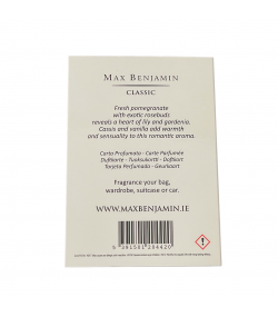 Бял Нар Луксозна ароматна карта Max Benjamin