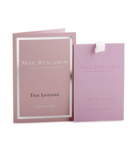 True Lavender Luxury Scented Card Max Benjamin