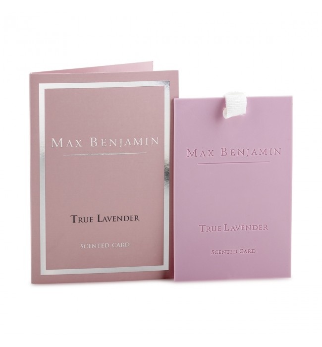 True Lavender Luxury Scented Card Max Benjamin