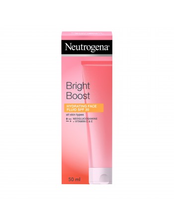 Hydrating Face Fluid SPF30, Neutrogena Bright Boost 50 ml.