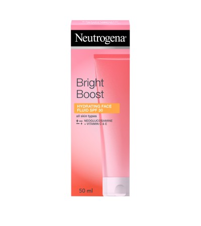 Hydrating Face Fluid SPF30, Neutrogena Bright Boost 50 ml.