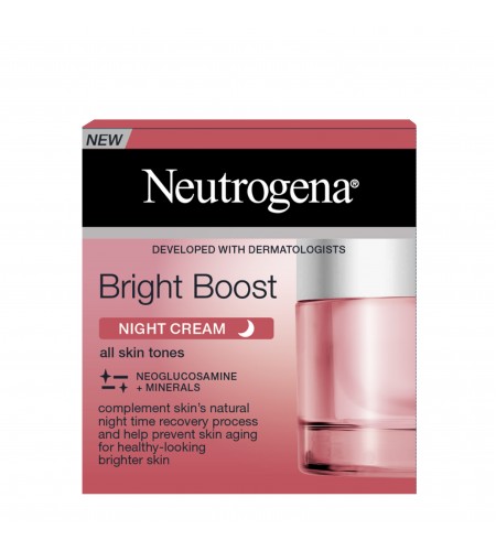 Bright Boost Night Cream, Neutrogena 50 ml.