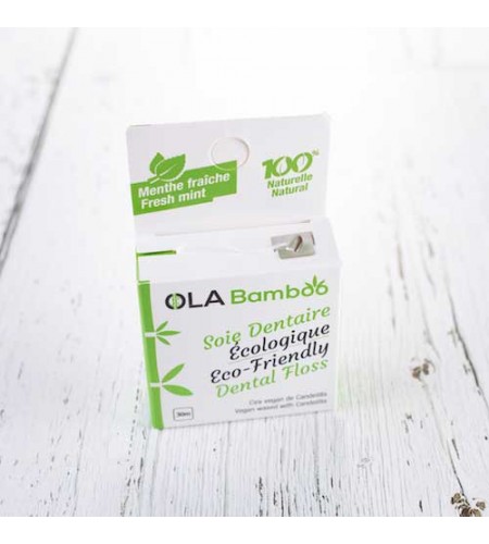 Eco-Friendly Dental Floss OLA Bambo ...