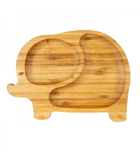 Ola Bamboo Kids Plate Elephant