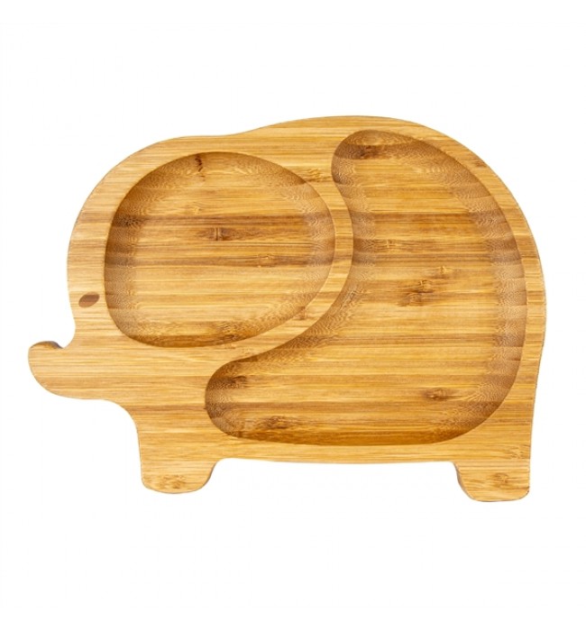 Ola Bamboo Kids Plate Elephant