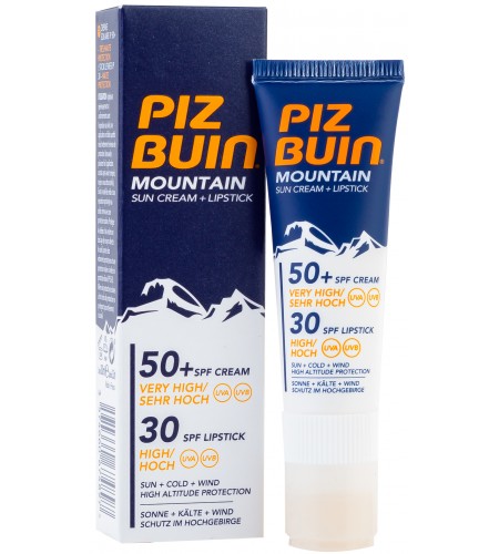 Mountain Suncream SPF 50+ and Lipst ...