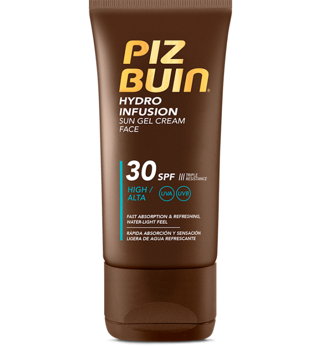 PIZ BUIN Слънцезащитен крем гел за лице SPF 30 50 мл.