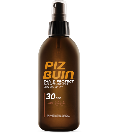 PIZ BUIN Слънцезащитен спрей олио за интензивен тен SPF 30 150 мл.