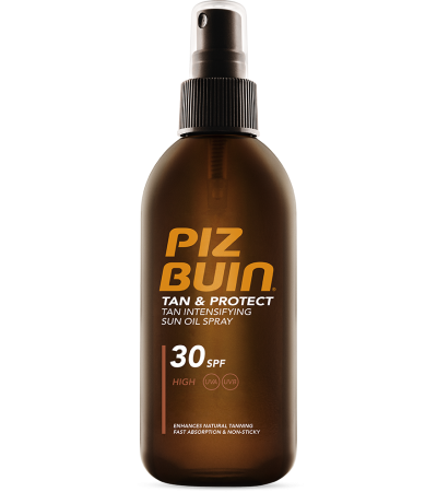 PIZ BUIN Tan&Protect Intensifying sun oil spray SPF 30 150 ml.