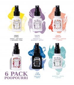 6 Pack Poo-Pourri Topilet Spray