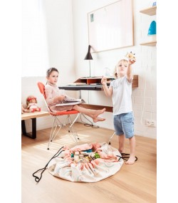 Торба за съхранение на играчки (дъга) Play & Go - Бебешки килими за игра