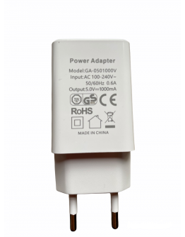 Адаптер за контакт USB, 100-240V / 1000mA
