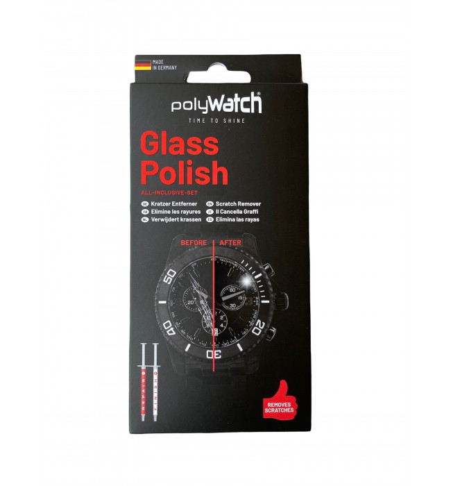 PolyWatch Glass polish, Scratch remover