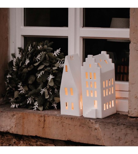 Räder White Unglazed Porcelain Ligh ...